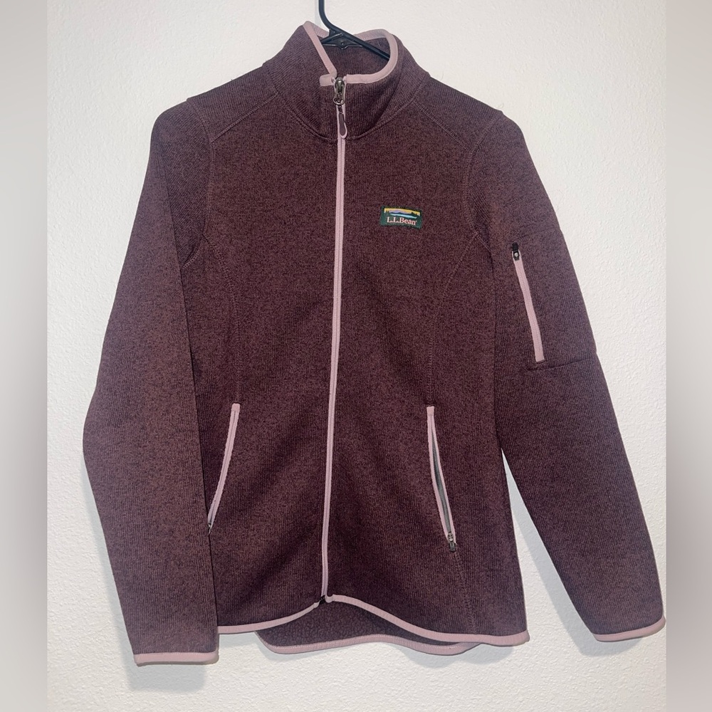 Women’s L.L Bean Fleece Zip Up Jacket